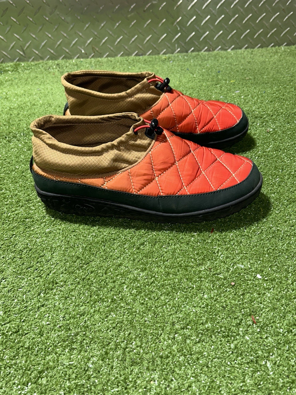 SAOLA Scarpe da neve da donna Chaco Ramble Puff Cinch taglia US 11 arancione marrone JCH108101