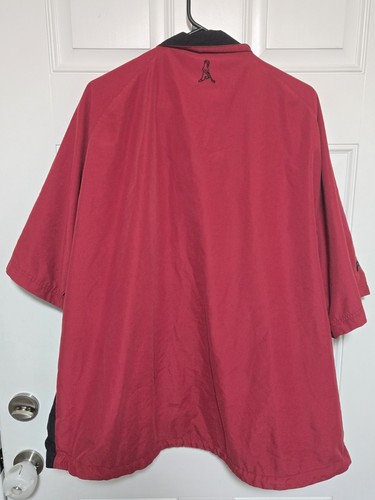 Ping Golf Pullover Übergangsjacke Herren Gr. XL schwarz rot Windbreaker Mantel - Bild 3 von 3