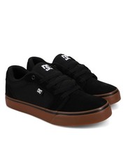 DC Mens Anvil Casual Skate Shoe 12.5 Black/Gum
