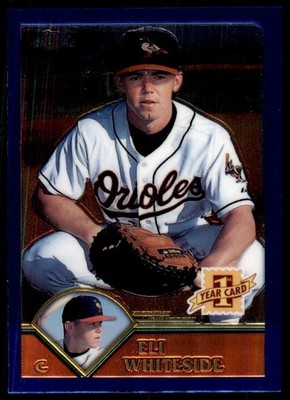 2003 Topps Chrome Eli Whiteside Baltimore Orioles #T192