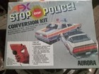 Aurora AFX Stop Police Conversion Kit – W/Lighted 💡 Cars + Free 📦 'ing also! — photo 2