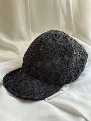 Christian Dior Baseball Cap Oblique Technical Tulle Medium Hat