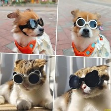 Outdoor Pet Goggles Adjustable Cat Dog Sun Eyewears Anti UV Puppy Sunglasses