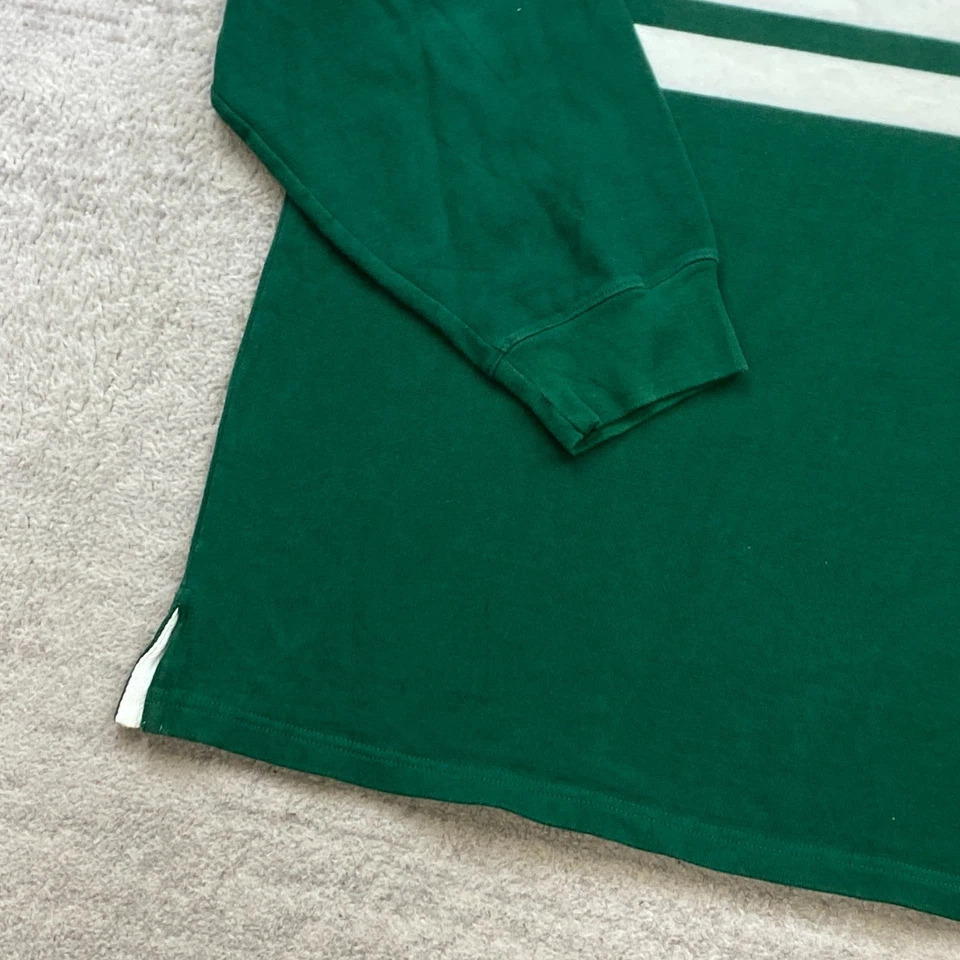 Ralph Lauren Polo Shirt 3XB 3XL XXXL Big Green Madison Ave Deer RLPC Crest 90s - Image 2 of 4