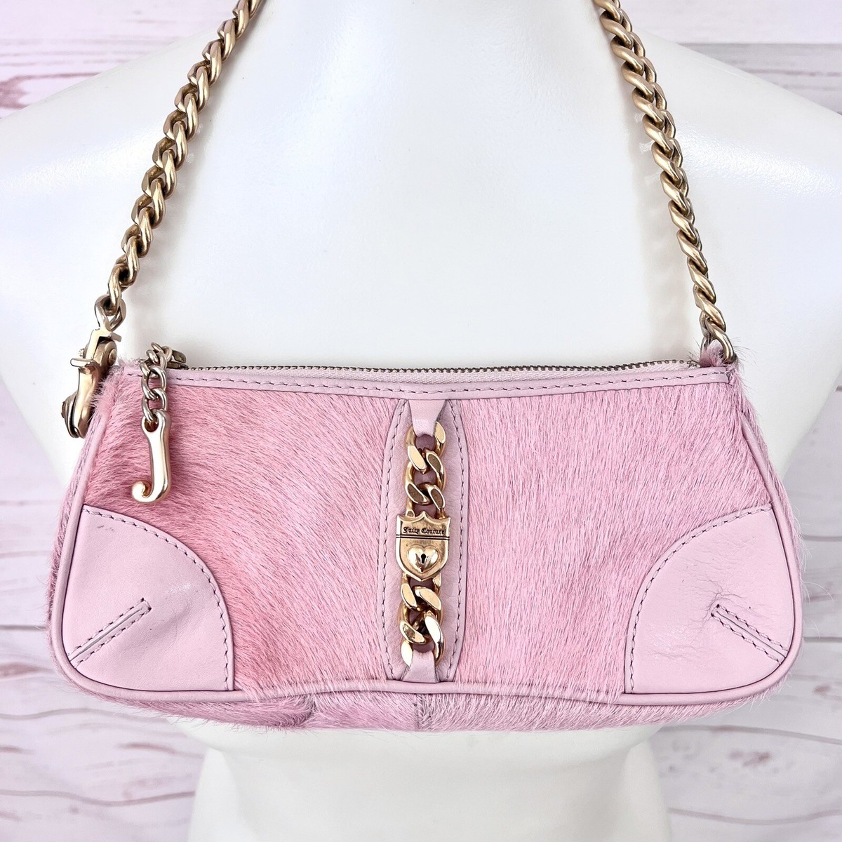 Juicy Couture Mini Chain Bag バッグ y2k 平成 Y2K Vintage JUICY COUTURE Sparkly Mini Handbag | Small Brown