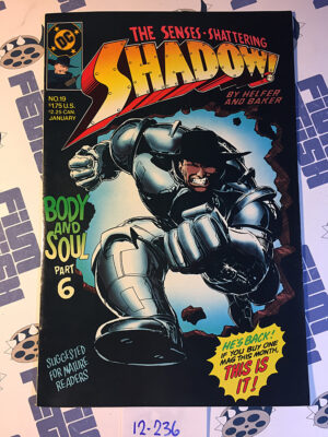The Shadow Comic Book Issue No.19 1988 Part 6 Andy Helfer DC Comic ...