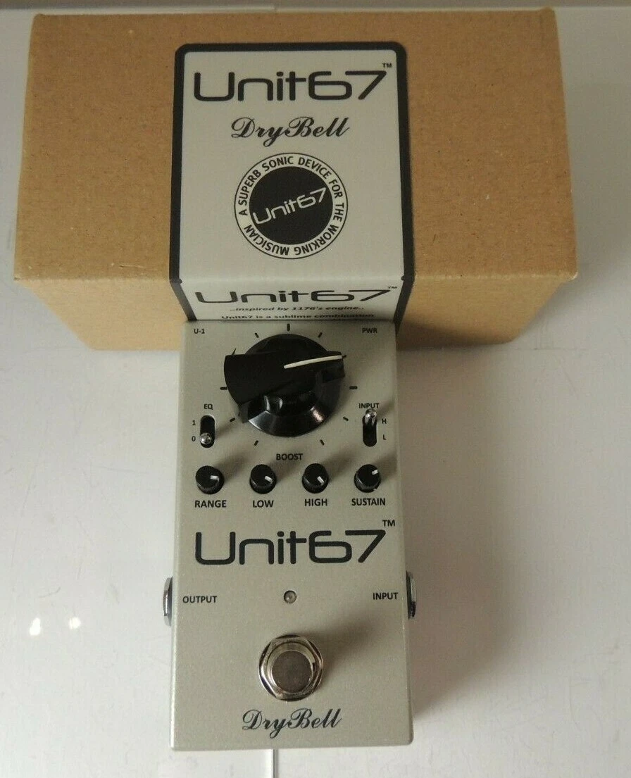 Drybell Unit 67 Compressor Effects Pedal w/Original Box Free USA Ship