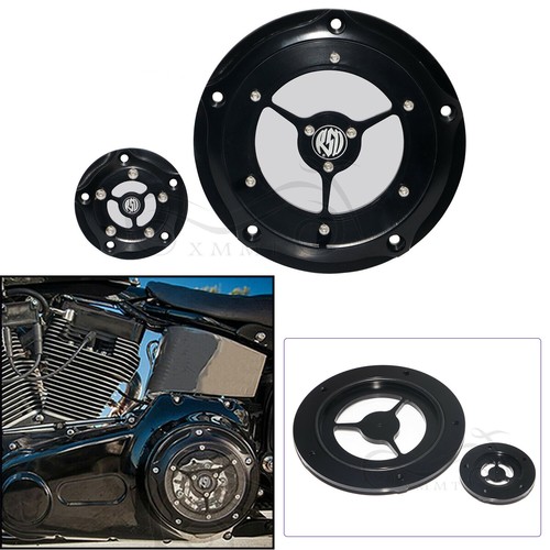 RSD Clear Derby Timer Covers For Harley Touring Electra Road Glide