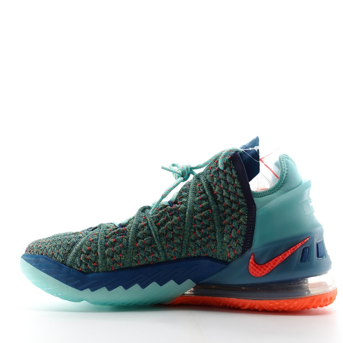 Mens Nike Lebron 18 We Are Family Green Crimson Basketball‎ CQ9283-300 Size 11.5 Nike LeBron James Family Foundation x LeBron 18  main image 3