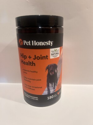 PetHonesty Hip & Joint Health 180ct Chicken Flavor 10/24