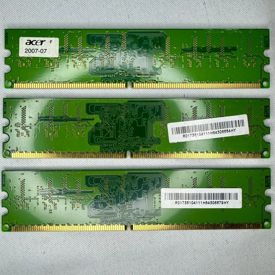 3 Hynix HYMP564U64BP8 512MB 1Rx8 PC2 5300U 555 12 Untested - Image 3 of 3