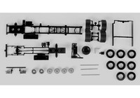 Herpa Teileset Lkw-Fahrgestell Man Tgx 3-Achs (7,45M) -2 StüCk Im Set-