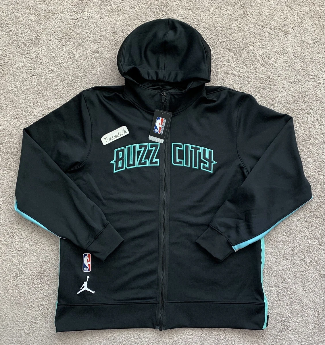 Nike Jordan Charlotte Hornets Buzz City Edition Therma Flex Showtime Jacket  2XL