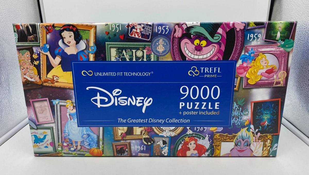 Trefl 81020 The Greatest Disney Collection 9000 pièces puzzle + affiche  NEUF & E