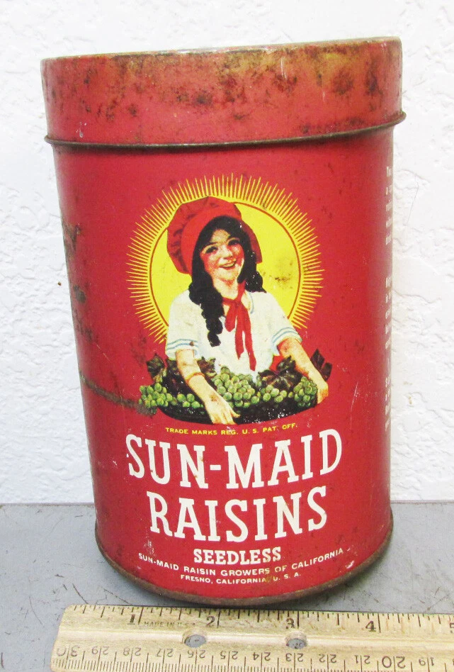 Sun Maid Raisins In Collectible Advertising Tins for sale | eBay