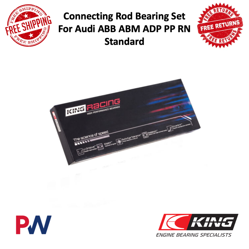 King Engine Bearings Engine Connecting Rod Bearings Fits Audi ABB ABM