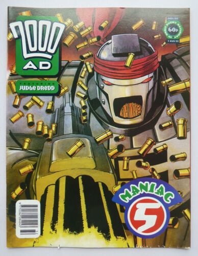 2000AD Prog 847 - Featuring Judge Dredd - 7 August 1993 FN 6.0 - Picture 1 of 3