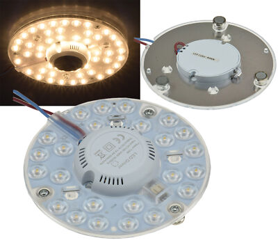 ChiliTec LED Umrüstmodul UM12ww für Leuchten Ø125mm, 12W, 1080lm, 3000K, Magneth