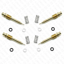 4X for Honda CB450T CM450A CM450E CX500C CX500D Carb Fuel Air Mixture Screw Set