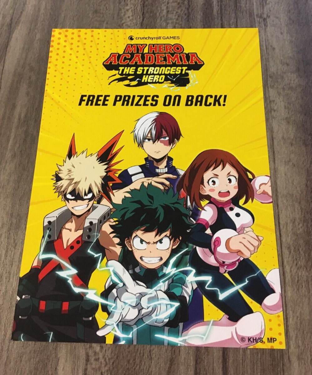 MY HERO ACADEMIA NYCC Comic Con EXCLUSIVE POSTER PRINT FLYER X