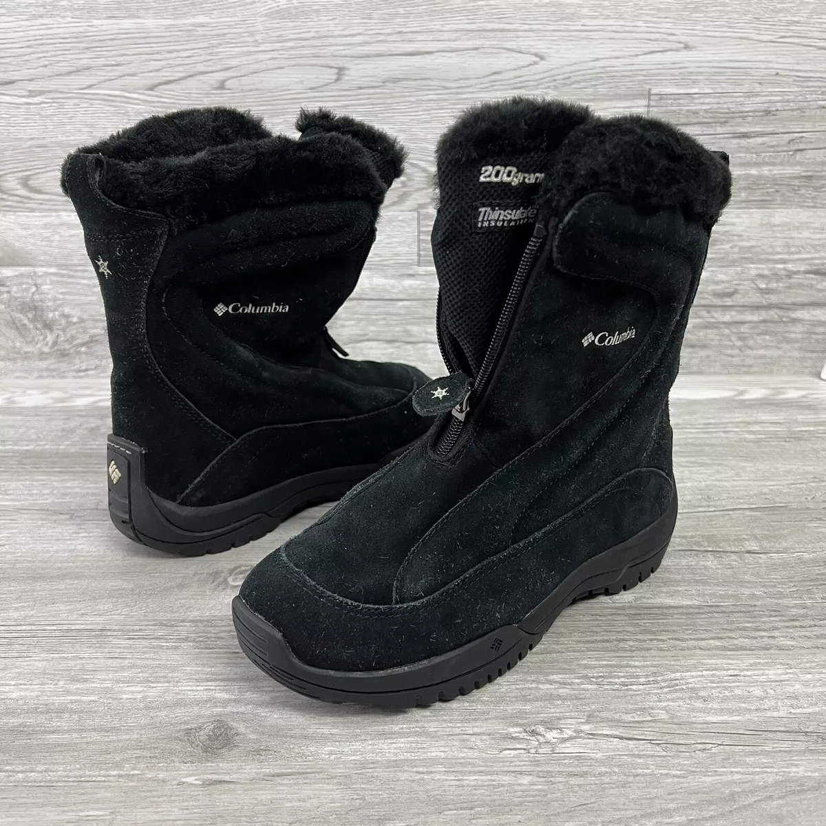 Women's winter boots with hotsell front zipper