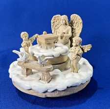 Candle capper Our America guardian Angel jar topper