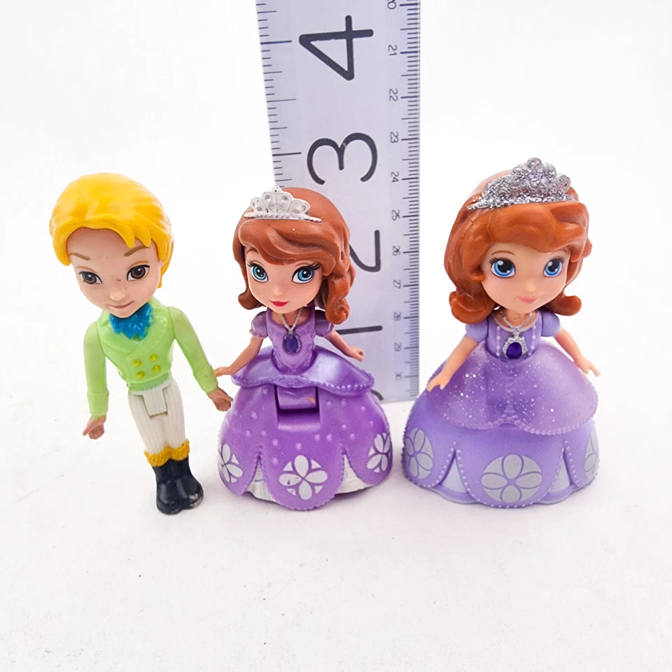 Disney Sofía la Primera Sofía y Amigos Figuras Muñecas Flexibles Príncipe James Foto 2 de 4