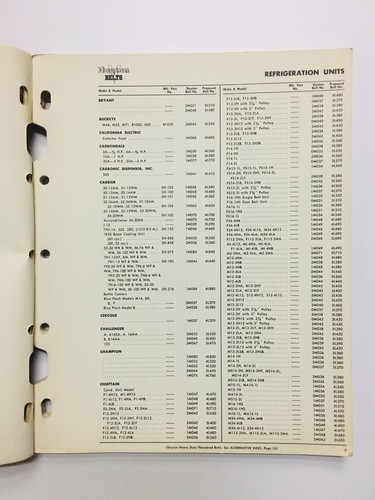Vintage Dayton V Belts Auto Parts Catalog Book 144 - Picture 4 of 8