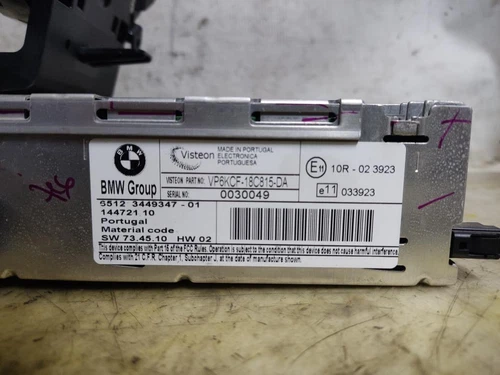 65123449347 Sistema Audio/Radio Cd para BMW MINI (R56) One 2007 1089118 - Imagen 6 de 6