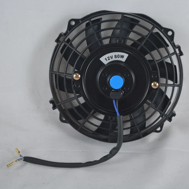 Cubierta de radiador de aluminio + ventilador para Suzuki King Quad 450/500/700/750 2007-2015 Foto 3 de 3