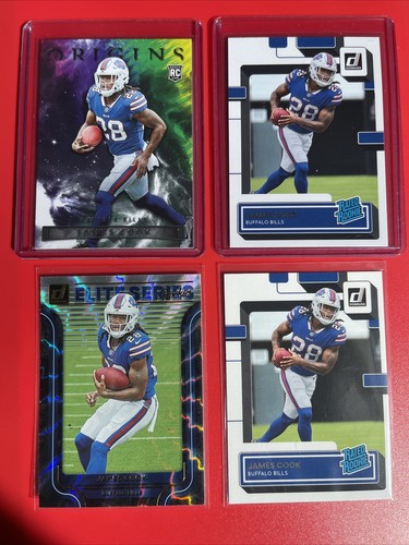 2022 James Cook Rookie Card Lot EBay