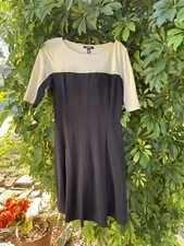 Chaps Women's Lg. Dress Navy And White Worn Twice CLEAN/FRESH CLASSY Dress #0003