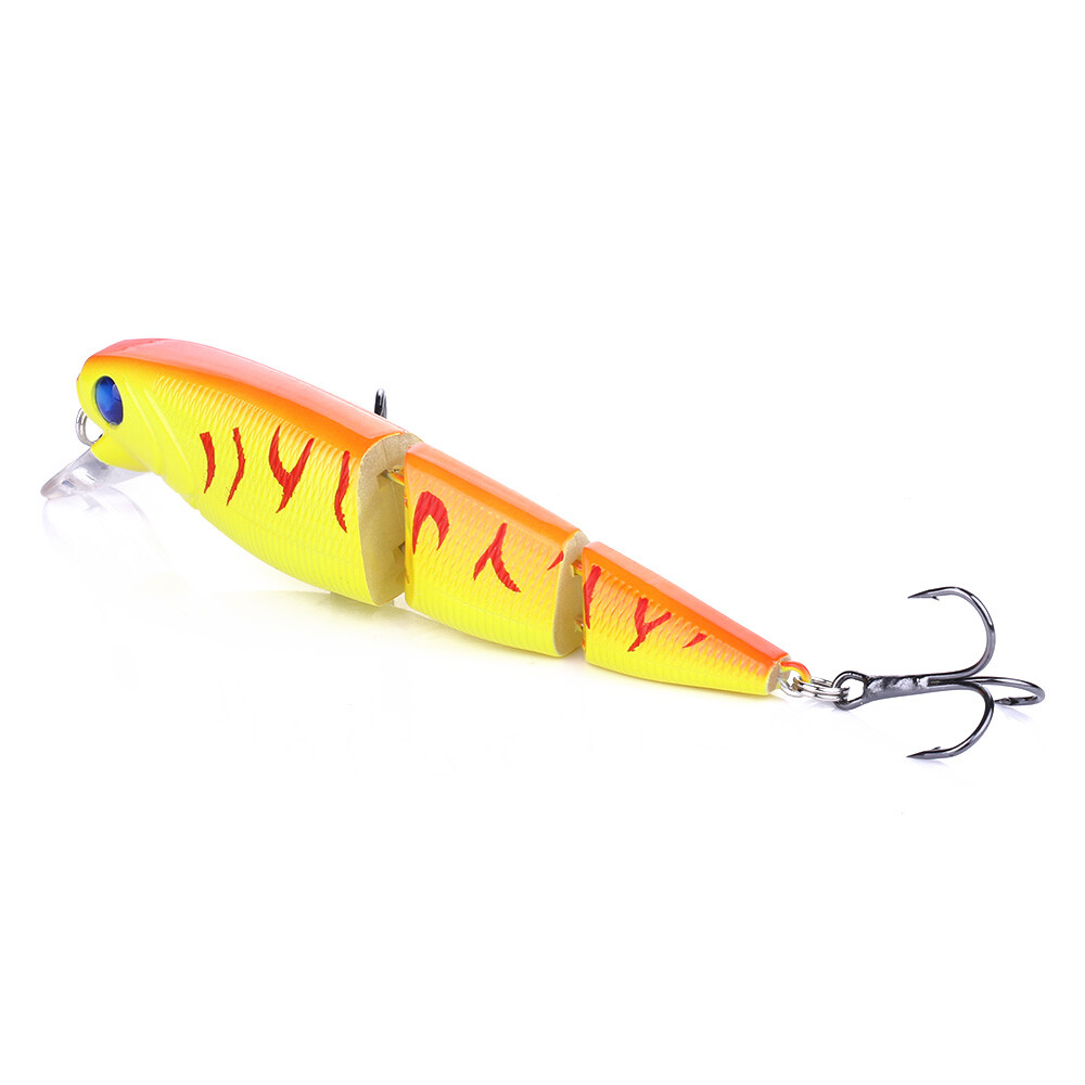 8 Stück HENGJIA Crankbait – 10,5 Cm / 14g, Swimbait Wobbler, Neutral Tauchend, Vielseitig