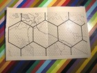 vtg RPG Dungeons Dragons D&D Judges Guild Unnamed Hex Map laminated v3