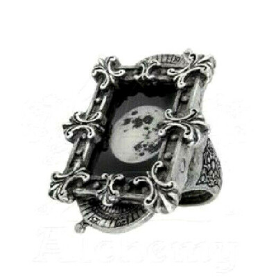 Moon Phase Optimizer Ring Pewter R157 Alchemy Gothic | eBay