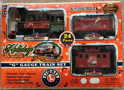 Holiday Musical Christmas Train Set 