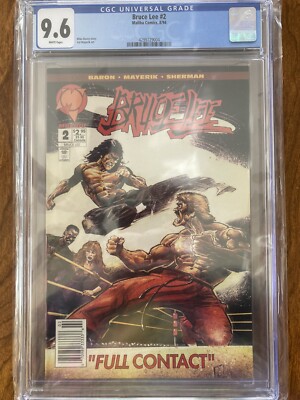Bruce Lee #2 - CGC 9.6 - (1994) Mortal Kombat Kung Fu Martial Arts