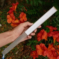 Titanium Alloy Ten-inch Folding Fan Tai Chi Kung Fu Portable Martial Arts Fan