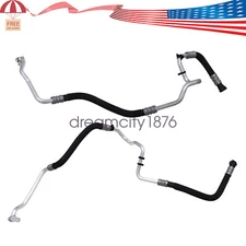 For BMW 550i 550iGT 650i 750i Engine Oil Cooler Line 17227589509 17227589510 US