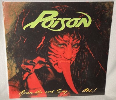 LP POISON Open Up and Say Ahh! (LTD GOLD Vinyl, FRIDAY 2017) NEW