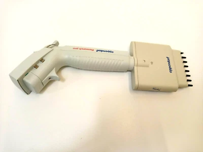 Eppendorf Research Pro 0,5-10 µl 8 Kanal Pipette autoklavierbar Mehrkanal 10 - Bild 1 von 4