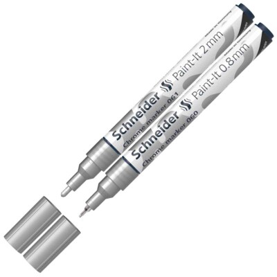 SCHNEIDER Chrommarker Paint-It 060/061 Karton-Etui 2 Stück
