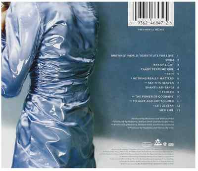 Madonna - Ray of Light (CD) • NEW • Frozen, Power of Good-Bye
