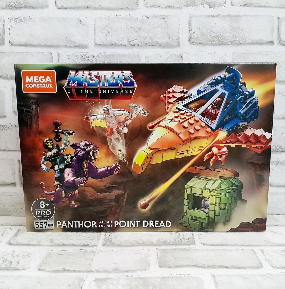 Mega Construx He-Man Panthor At Point Dread MOTU Masters of the Universe NEW