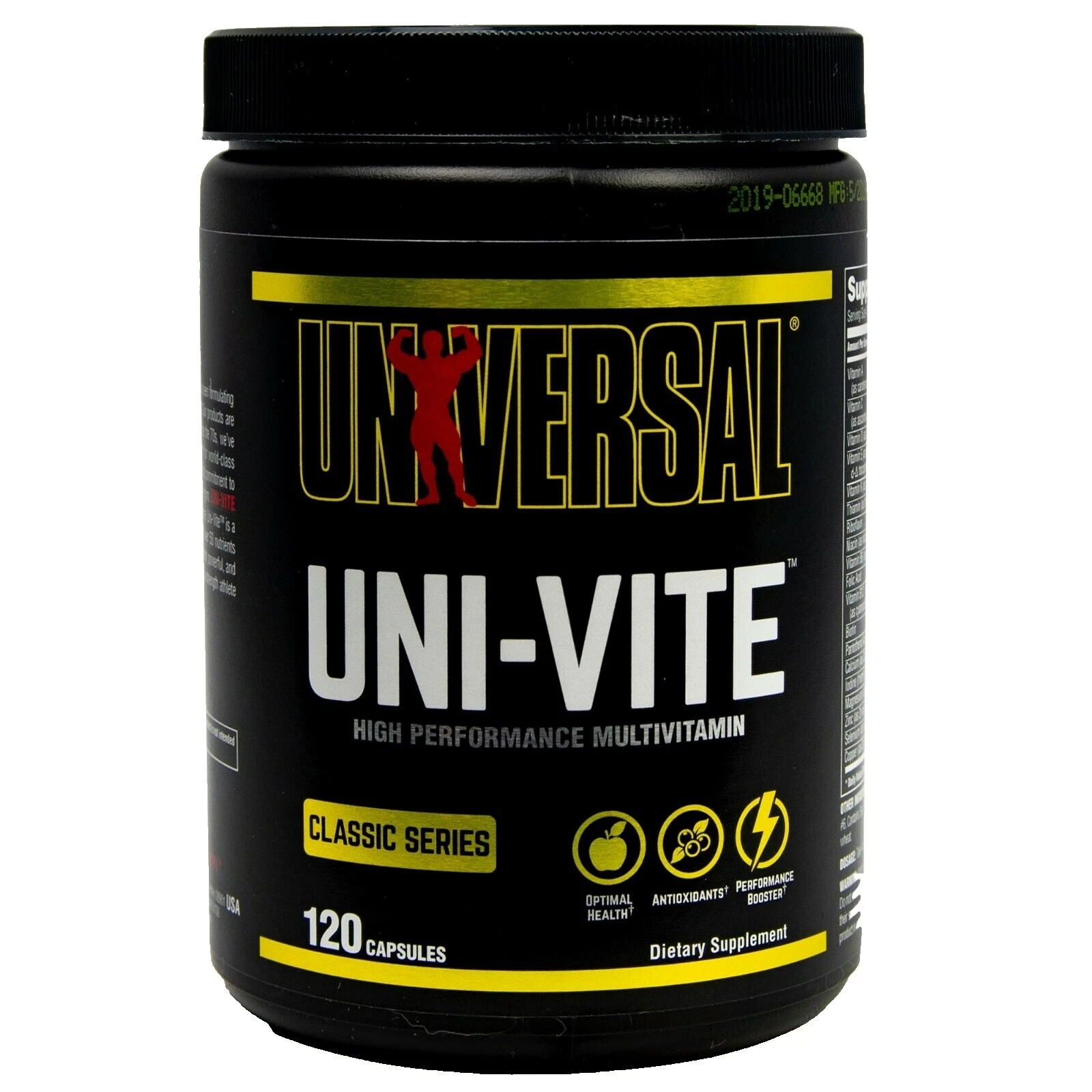 Universal Nutrition Capsule Vitamins & Minerals