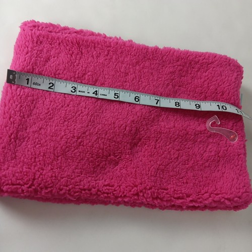 Cat & Jack Infinity Scarf Pink Teddy Fleece Girl's One Size Neck Warmer NWT - Picture 6 of 7