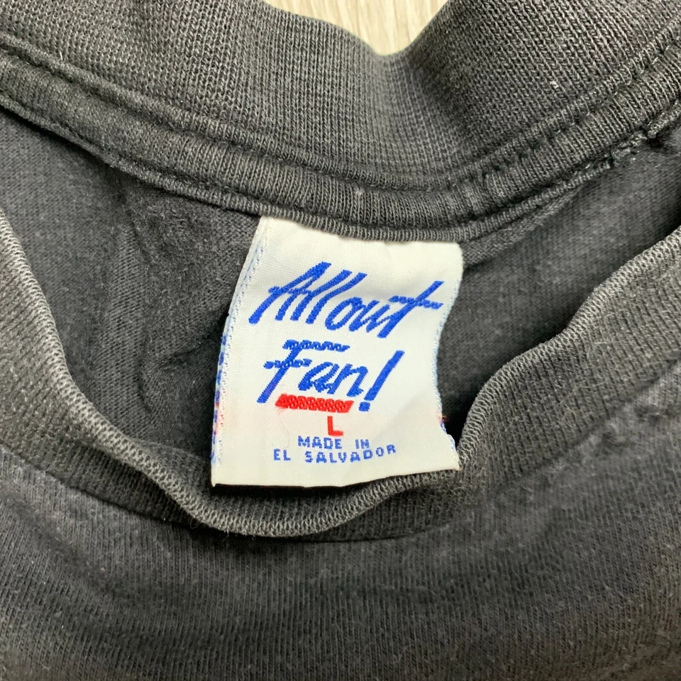 Camiseta Star Wars Yoda Jedi 1996 Vintage Gráfica Negra Verde Para Hombre Grande L Foto 3 de 4