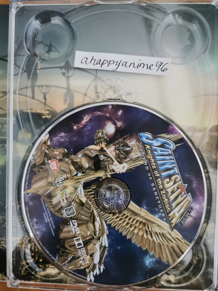 DVD Saint Seiya CG Movie: Legend of Sanctuary ENGLISH