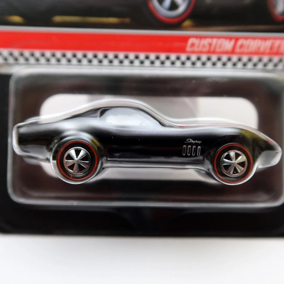 HOT WHEELS CUSTOM CORVETTE RLC HCK29 RED LINE CLUB EDIZIONE LIMITATA NUOVA - Immagine 2 di 4
