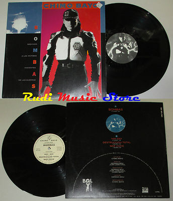 LP CHIMO BAYO Bombas 33 45 rpm 12'' 1992 spain BOL.08.0 cd mc dvd vhs
